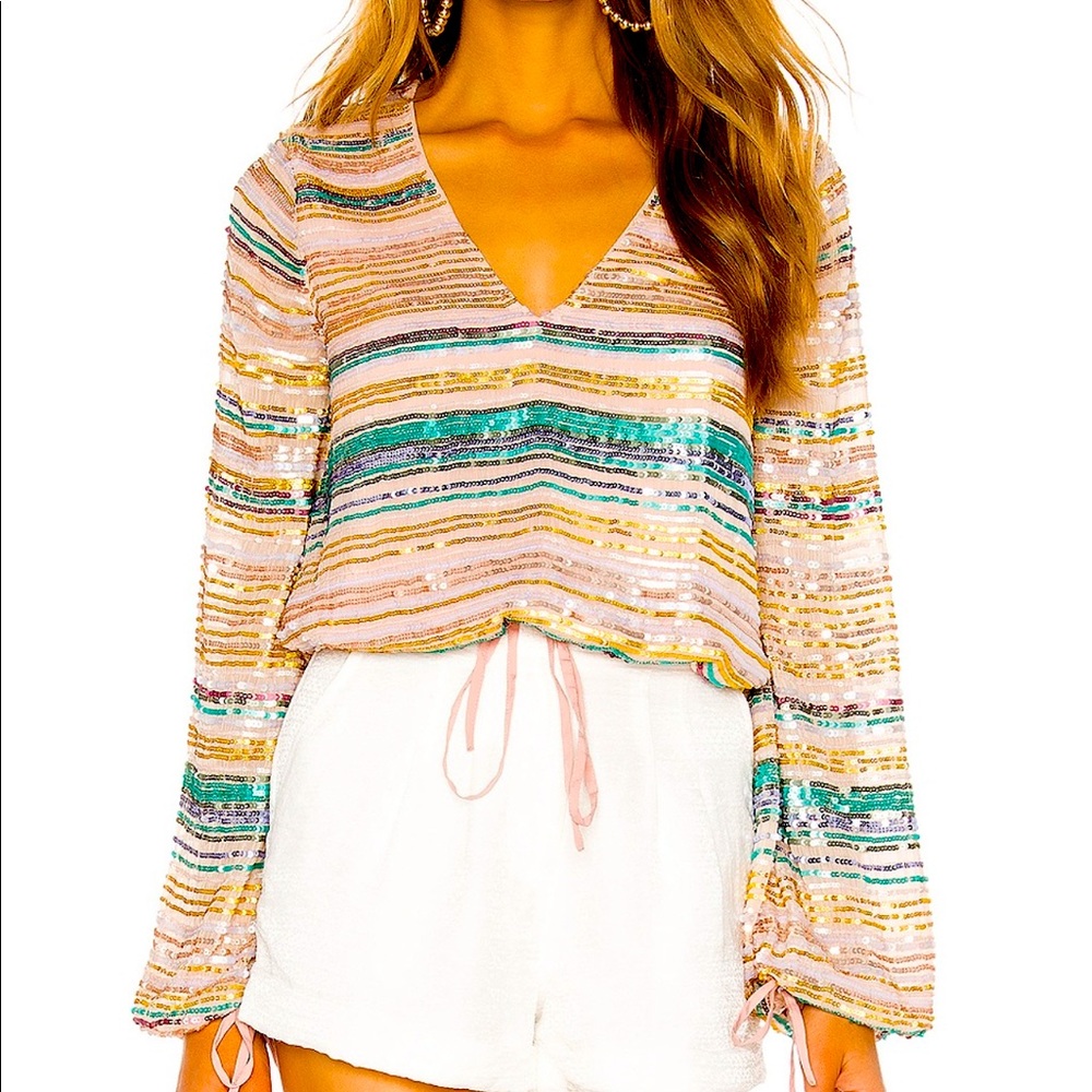 Tularosa revolve Bree blouse M